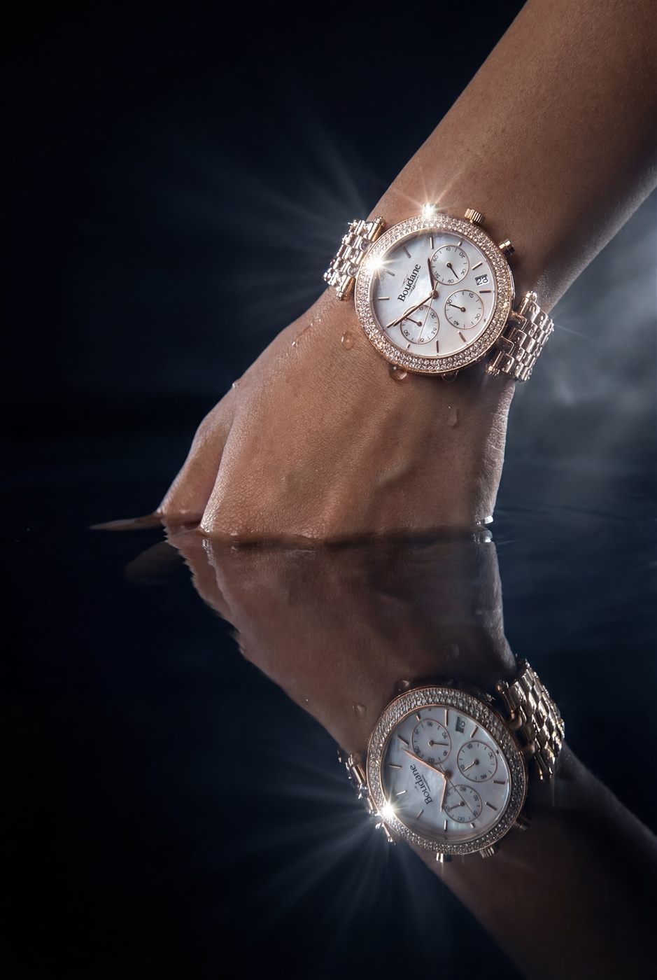 Boudane Élégance – Rose Gold Edition | Automatic Mechanical Watch thumbnail 9