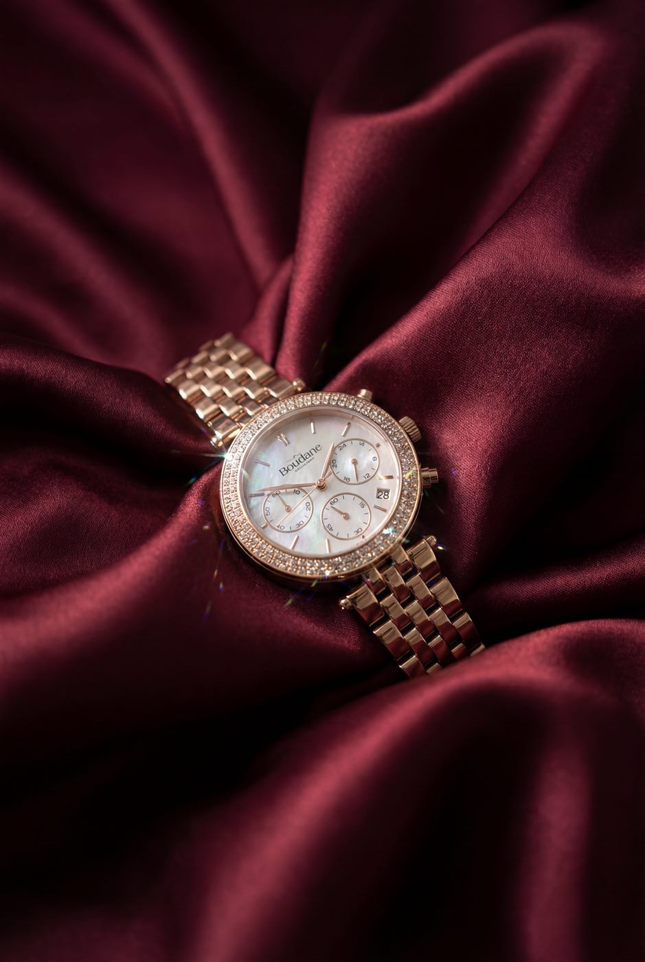 Boudane Élégance – Rose Gold Edition | Automatic Mechanical Watch thumbnail 11