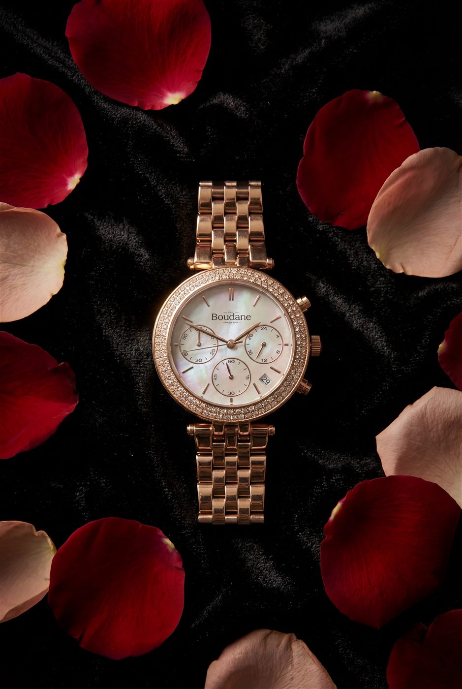Boudane Élégance – Rose Gold Edition | Automatic Mechanical Watch thumbnail 12